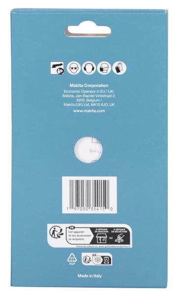 Makita E-23450 Schleifpapier A120 100x150mm Klett