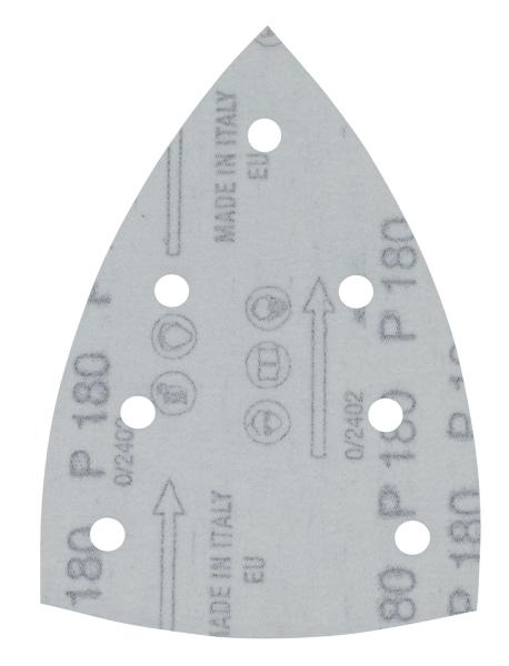 Schleifpapier A180 100x150mm Klett