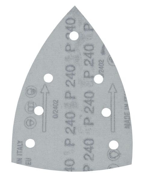 Schleifpapier A240 100x150mm Klett