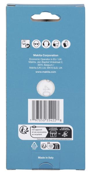 Makita E-23494 Schleifpapier A40 80x130mm Klett