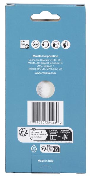 Makita E-23553 Schleifpapier A180 80x130mm Klett