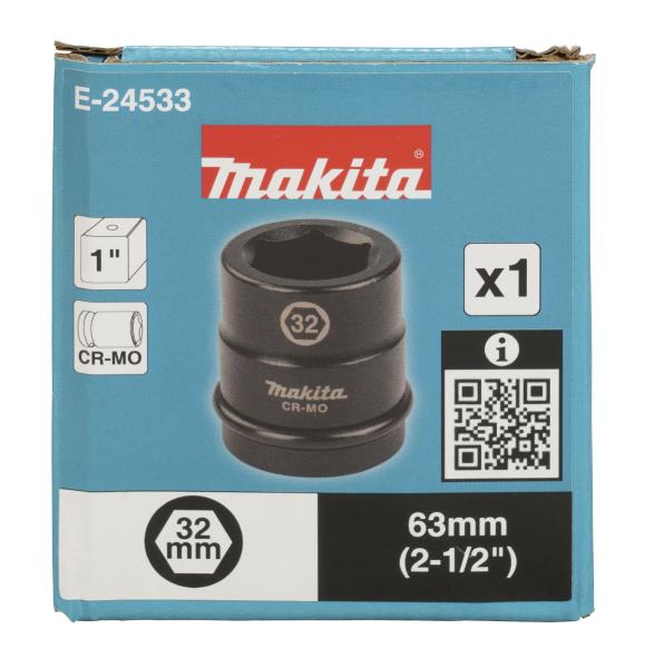 Makita E-24533 Schlagnuss 1" SW32 63mm