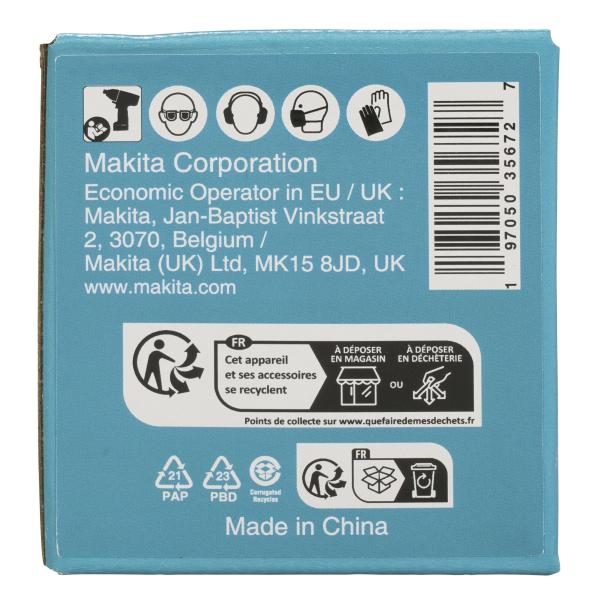 Makita E-24549 Schlagnuss 1" SW33 63mm