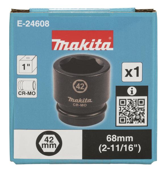 Makita E-24608 Schlagnuss 1" SW42 68mm