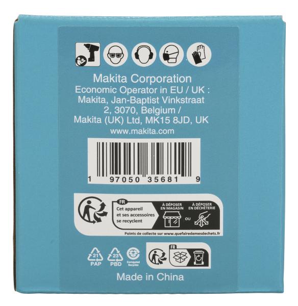 Makita E-24636 Schlagnuss 1" SW50 76mm