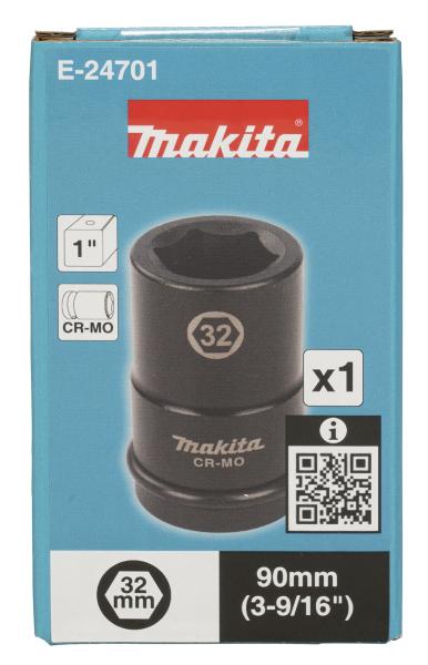 Makita E-24701 Schlagnuss 1" SW32 90mm