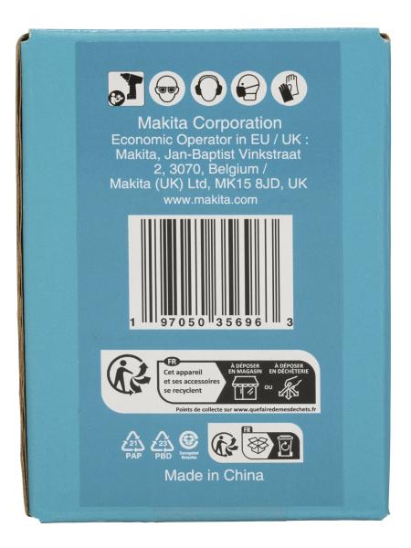 Makita E-24789 Schlagnuss 1" SW50 100mm