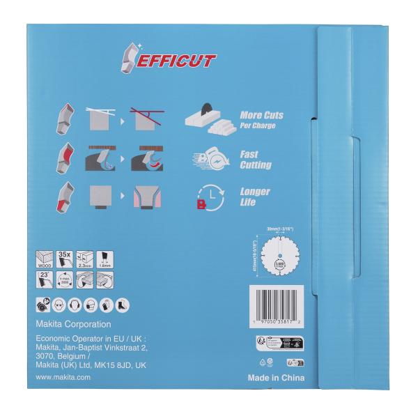 Makita E-24848 Sägeblatt 415x2,3x30, 35Z EFFICUT