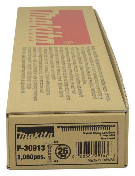 Makita F-30913 Schnellbauschraube fein 3,9x25mm