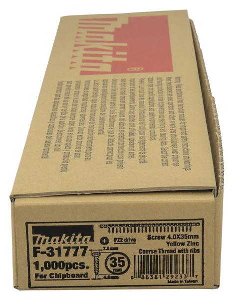 Makita F-31777 Schnellbauschrauben Spanplatten 4,0x35mm