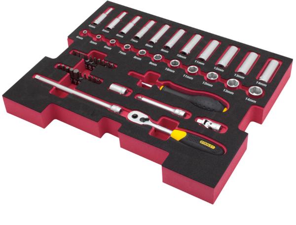 1 x1/4 Zoll Umschaltknarre (72 Zähne