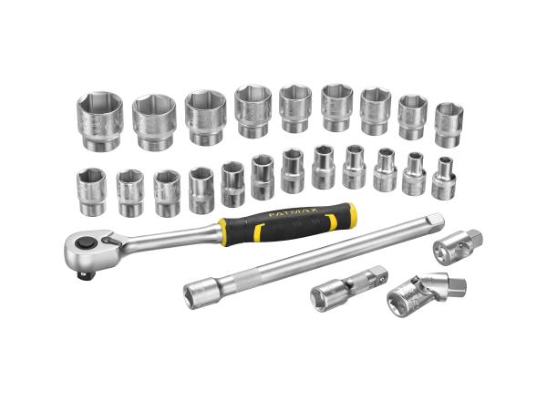 STAK Steckschlüssel Set 26-teilig,1/2