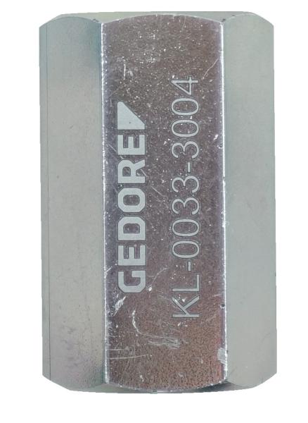 GEDORE KL-0033-3004 Verstellmutter, kurz