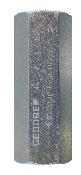 GEDORE KL-0033-3005 Verstellmutter, lang