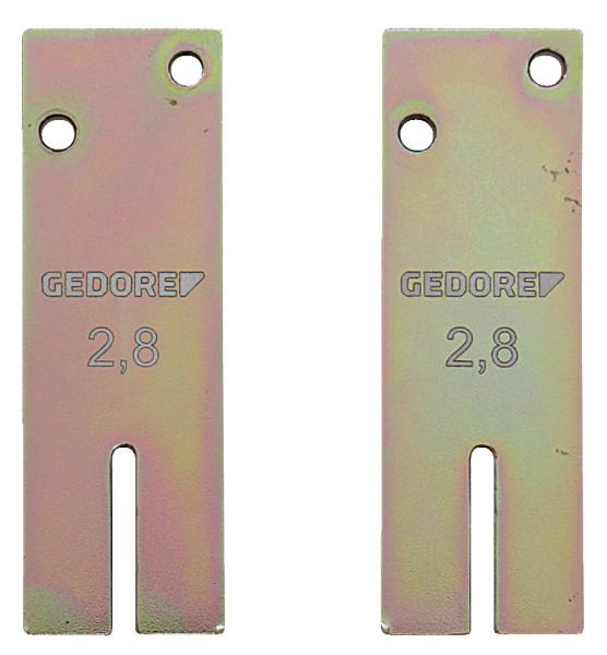 GEDORE KL-0120-812 Adapter-Satz, 2,8 mm