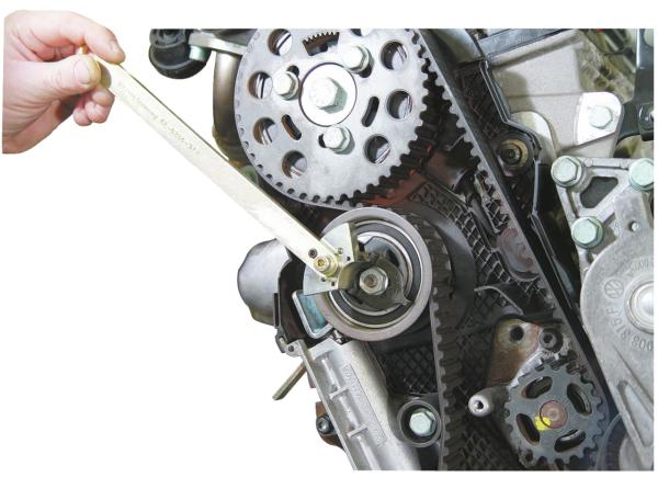 GEDORE KL-0284-91 A Spannschlüssel, Zahnriemen, VW-Audi, 240 mm
