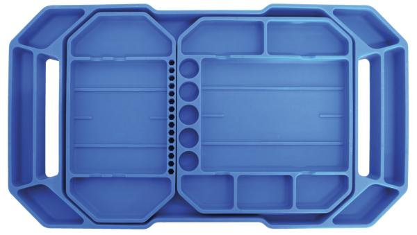 GEDORE KL-4991-101 Silikon-Aufbewahrungsmatte, 3-teilig