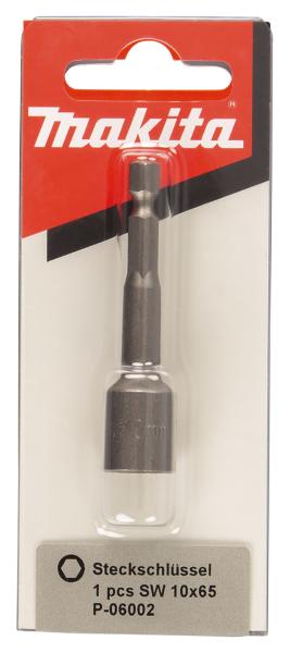 Steckschlüssel 1/4" SW10