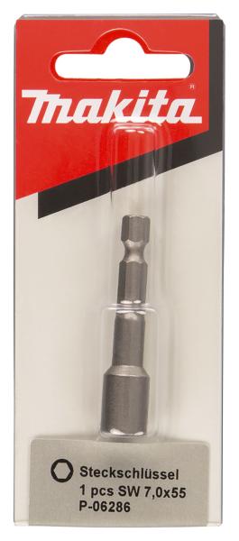 Steckschlüssel 1/4" SW7