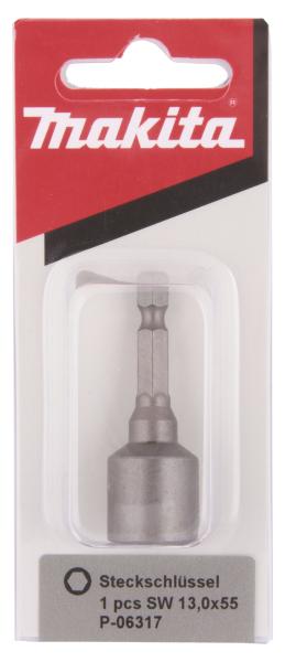 Steckschlüssel 1/4" SW13