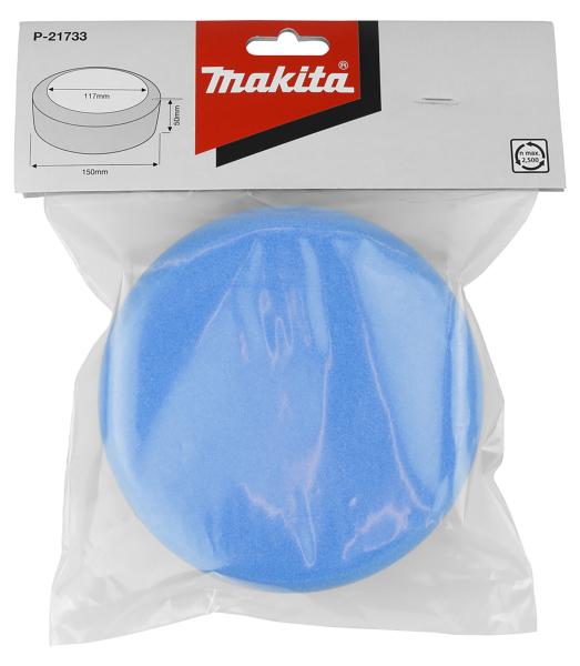 Polierpad blau D 150 mm