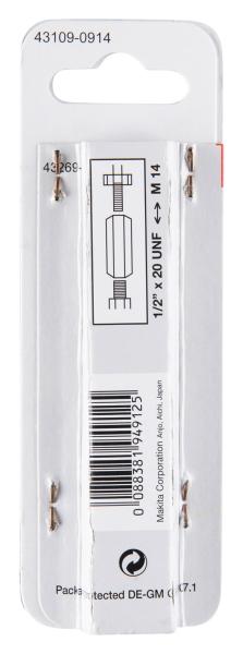 Makita P-22062 Adapter 1/2" 20UNF-M14
