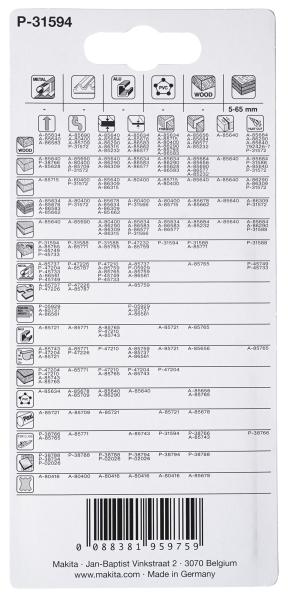 Makita P-31594 Stichsägeblatt HC12 bi Holz/Kunststoff