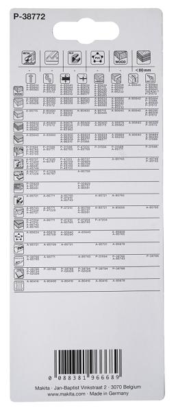 Makita P-38772 Stichsägeblatt HM100