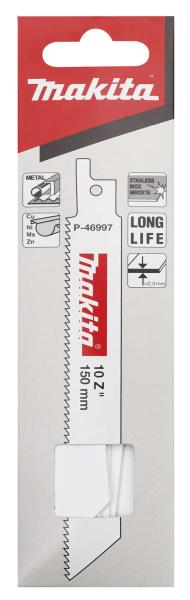 Makita P-46997 Reciprosägeblatt BIM 150/10Z Metall