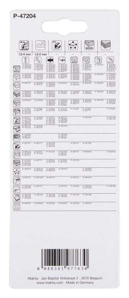 Makita P-47204 Stichsägeblatt MG31 bi Metall
