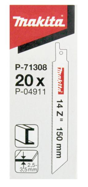 Reciproblatt BIM 150/14Z 20Stk