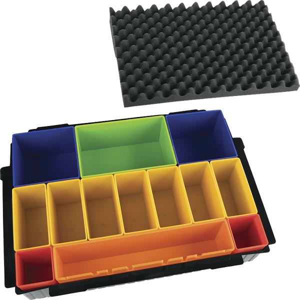 Boxeinsatz farbige Boxen