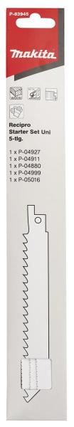 Makita P-83945 Reciprosägeblatt-Set