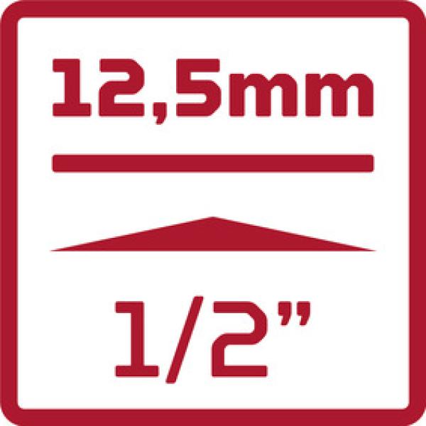 GEDORE R65100049 Steckschlüssel-Verlängerung 1/2 250mm"
