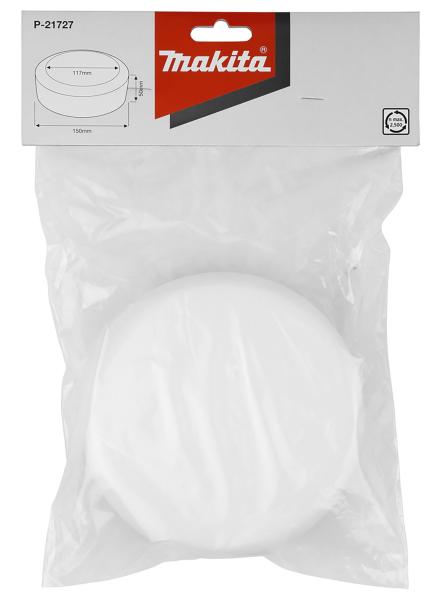 Polierpad weiß D 150 mm