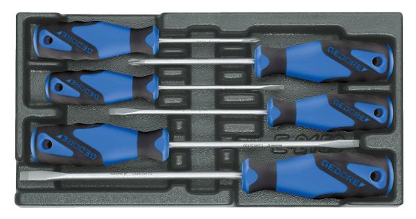 GEDORE 1500 ES-2150 PH Schraubendreher-Satz in 1/3 ES-Modul