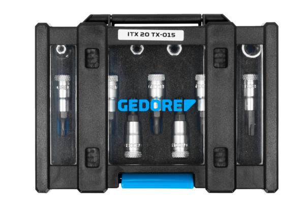 GEDORE ITX 20 TX-015 Schraubendreher-Satz 1/4 15-teilig TX"