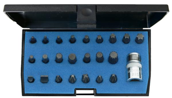 GEDORE 620-024 Schraubendreherbit-Set 1/4, 24-teilig"