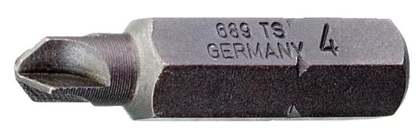 GEDORE 689 TS 10 Schraubendreherbit 1/4 Vier-Wing TORQ-SET 10 mm"