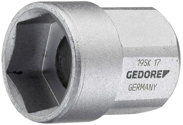 GEDORE 19 SK 21 Steckschlüsseleinsatz 1/2, kurz, 21 mm"