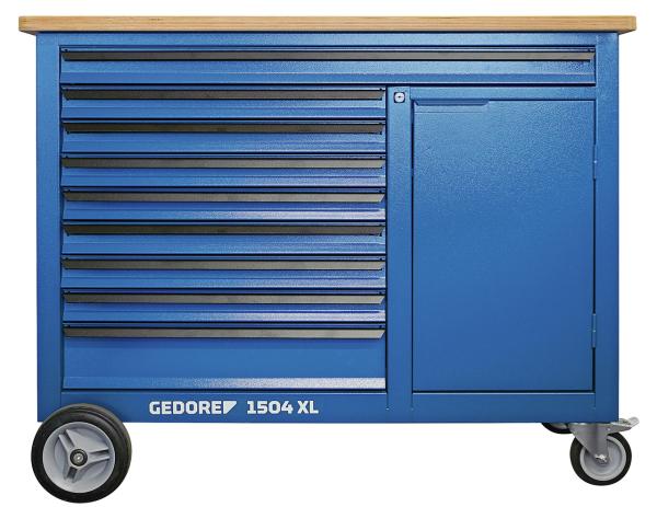 GEDORE 1504 XL 1710 Rollwerkbank 1,25 m breit
