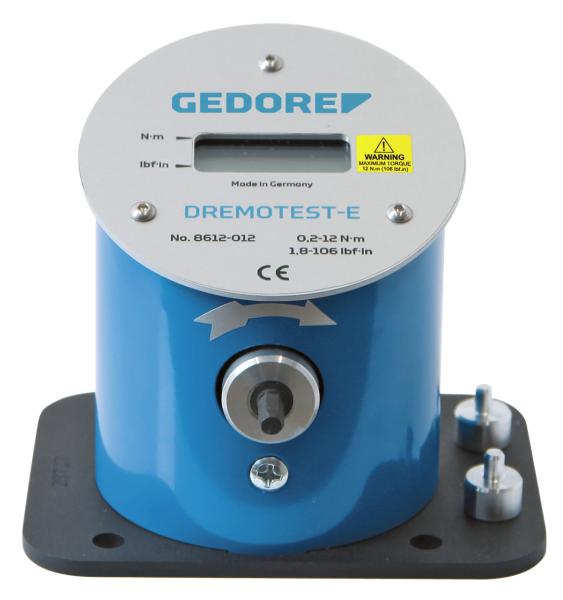 GEDORE 8612-012 Elektronisches Prüfgerät DREMOTEST E 0,2-12 Nm