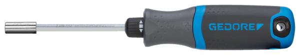 GEDORE 2169-012 Magazin-Schraubendreher mit Knarrenfunktion