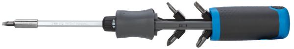 GEDORE 2169-012 Magazin-Schraubendreher mit Knarrenfunktion