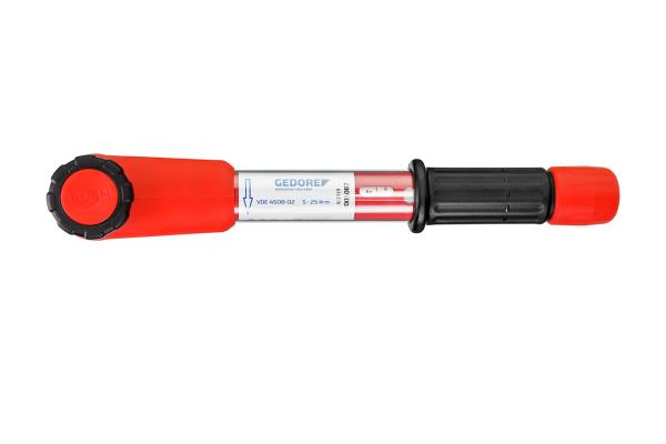 GEDORE VDE 4508-02 VDE-Drehmomentschlüssel 5-25 Nm