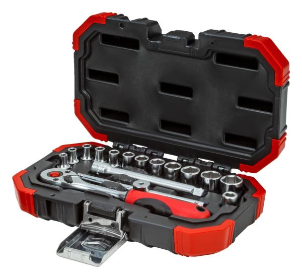 GEDORE R49003016 Steckschlüssel-Satz 1/4 4-13mm 16-teilig"