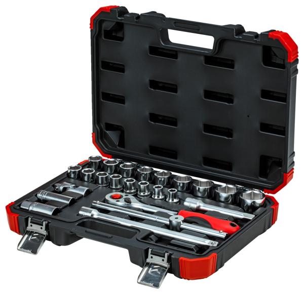 GEDORE R69003024 Steckschlüssel-Satz 1/2 10-32mm 24-teilig"