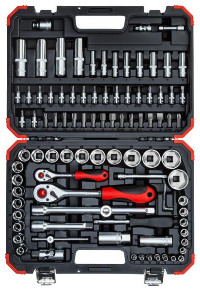 GEDORE R46003094 Steckschlüssel-Satz 1/4+1/2" 94-teilig"