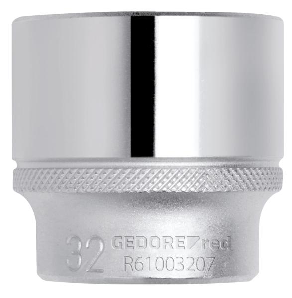 GEDORE R61000906 Steckschlüsseleinsatz 1/2 6-kant 9 mm Länge 38 mm"