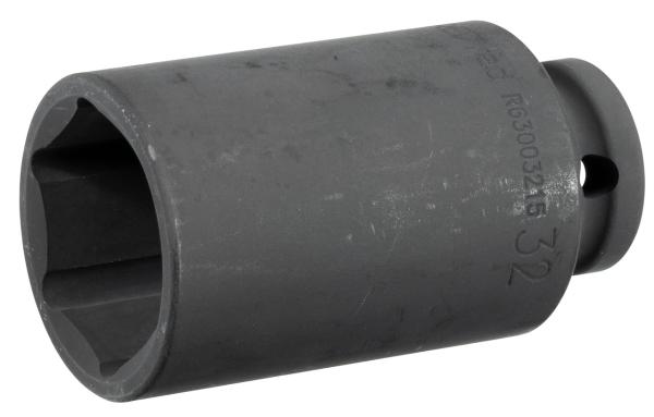 GEDORE R63003215 Kraftschraubereinsatz 1/2 6-kant 32 mm Länge 78 mm"